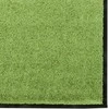 Durų kilimėlis Žalia ir juoda 120 x 300 cm Poliamidas ir PVC