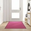 Durų kilimėlis Rožinė ir Juoda 120 x 250 cm 100% poliamidas