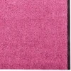 Durų kilimėlis Rožinė ir Juoda 120 x 400 cm Poliamidas ir PVC