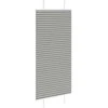 Plisuota žaliuze antracitas 55x100 cm audinio plotis 54,4 cm