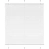 Plisuota žaliuze balta 120x150 cm Audinio plotis 119,4 cm