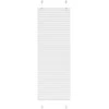 plisuota žaliuze balta 40x100 cm audinio plotis 39,4 cm
