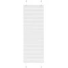 plisuota žaliuze balta 45x100 cm audinio plotis 44,4 cm