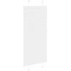 plisuota žaliuze balta 55x100 cm audinio plotis 54,4 cm
