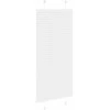 plisuota žaliuze balta 55x100 cm audinio plotis 54,4 cm
