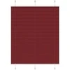 Plisuota žaliuze Bordo raudona 110x150 cm Audinio plotis