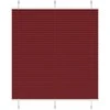 Plisuota žaliuze Bordo raudona 120x150 cm Audinio plotis