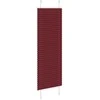 Plisuota žaliuze Bordo raudona 40x150 cm Audinio plotis 39,4 cm