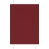 Plisuota žaliuze Bordo raudona 85x150 cm Audinio plotis 84,4 cm