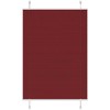 Plisuota žaliuze Bordo raudona 90x150 cm Audinio plotis 89,4 cm