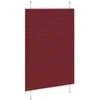 Plisuota žaliuze Bordo raudona 95x150 cm Audinio plotis 94,4 cm
