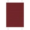 Plisuota žaliuze Bordo raudona 95x150 cm Audinio plotis 94,4 cm