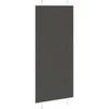 Plisuota žaliuze juoda 100x200 cm audinio plotis 99,4 cm