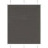 Plisuota žaliuze juoda 105x100 cm audinio plotis 104,4 cm