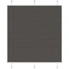 Plisuota žaliuze juoda 115x100 cm audinio plotis 114,4 cm