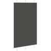 Plisuota žaliuze juoda 115x200 cm audinio plotis 114,4 cm
