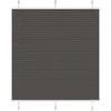 plisuota žaliuze juoda 120x100 cm audinio plotis 119,4 cm
