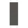 Plisuota žaliuze juoda 40x100 cm audinio plotis 39,4 cm