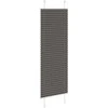 Plisuota žaliuze juoda 45x100 cm audinio plotis 44,4 cm