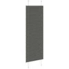 Plisuota žaliuze juoda 45x100 cm audinio plotis 44,4 cm
