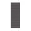 Plisuota žaliuze juoda 50x150 cm audinio plotis 49,4 cm