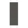 Plisuota žaliuze juoda 50x150 cm audinio plotis 49,4 cm