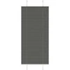 Plisuota žaliuze juoda 55x100 cm audinio plotis 54,4 cm