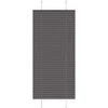 Plisuota žaliuze juoda 55x100 cm audinio plotis 54,4 cm