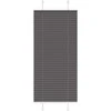 Plisuota žaliuze juoda 65x150 cm audinio plotis 64,4 cm