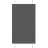 Plisuota žaliuze juoda 70x150 cm audinio plotis 69,4 cm