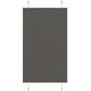 Plisuota žaliuze juoda 75x100 cm audinio plotis 74,4 cm