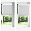 plisuota žaliuze juoda 75x150 cm audinio plotis 74,4 cm