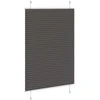 Plisuota žaliuze juoda 85x150 cm audinio plotis 84,4 cm