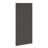 Plisuota žaliuze juoda 90x200 cm audinio plotis 89,4 cm