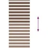 Plisuota žaliuze šviesiai pilka 100x200 cm Audinio plotis