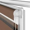 Plisuota žaliuze šviesiai pilka 100x200 cm Audinio plotis