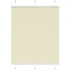 Plisuotas Blind Kreminis 110x100 cm Audinio plotis 109,4 cm
