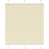 Plisuotas Blind Kreminis 115x150 cm Audinio plotis 114,4 cm
