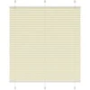 Plisuotas Blind Kreminis 120x100 cm Audinio plotis 119,4 cm