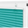 Plisuotos žaliuzės benzininis žalias 40x100 cm audinio plotis