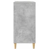 Plokštelių grotuvo stovas Betono pilka 71 x 39,5 x 83 cm