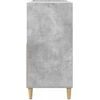 Plokštelių grotuvo stovas Betono pilka 82 x 39,5 x 82,5 cm