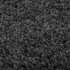 Neslystantis plaukuotas kilimas Tamsiai pilka 200 x 200 cm PP