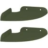 Plūduriuojanti lentyna 2 pcs Alyvuogių žalia 15 x 15 x 2 cm