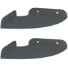 Plūduriuojanti lentyna 2 pcs Antracitas 15 x 15 x 2 cm