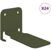 Plūduriuojanti lentyna 24 pcs Alyvuogių žalia 6 x 10,8 x 6,6 cm