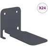 Plūduriuojanti lentyna 24 pcs Antracitas 6 x 10,8 x 6,6 cm