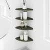 Plūduriuojanti lentyna 4 pcs Alyvuogių žalia 24 x 24 x 2 cm
