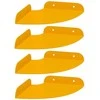 Plūduriuojanti lentyna 4 pcs Garučių geltona 15 x 15 x 2 cm
