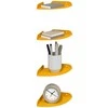 Plūduriuojanti lentyna 4 pcs Garučių geltona 15 x 15 x 2 cm
